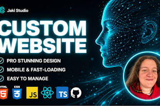 create you a custom website
