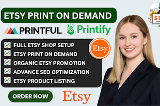 setup etsy print on demand store printify printful etsy pod etsy print on demand