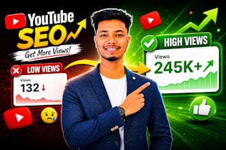 be your best youtube video SEO expert and channel manager