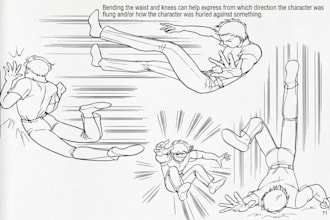 create cinematic music video storyboard illustrations for productions