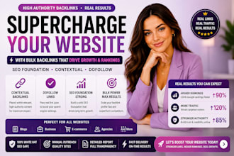 supercharge website with bulkbacklinks seo foundation metric contextual dofollow