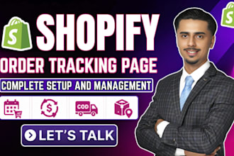 setup and fix shopify order tracking, tracking app setup and speed optimization