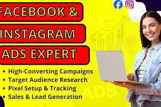 setup and manage high converting facebook ads campaign