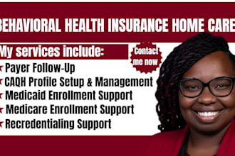 do insurance credentialing behavioral health home care for florida, maryland