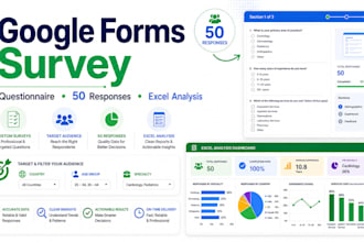 create google forms questionnaires and analyze survey responses