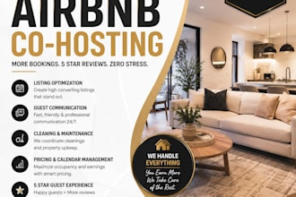 be your airbnb virtual assistant and co host