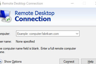 configure secure remote desktop rdp access for windows PC and server