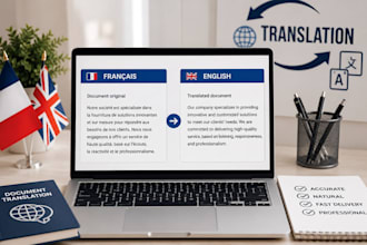 translate documents and texts for you