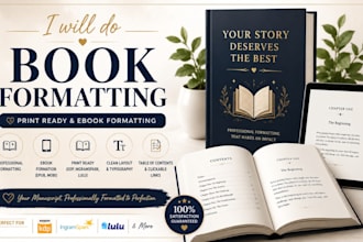 do cook book formatting
