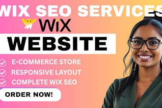 do wix website development, redesign and update wix website