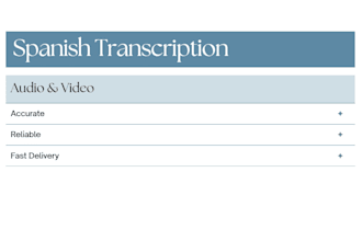transcribe audio and video in spanish accurately and quickl
