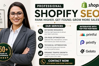 optimize shopify store SEO for traffic and sales