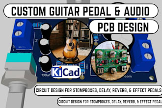 printed circuit board pcb design for audio devices and guitar pedals
