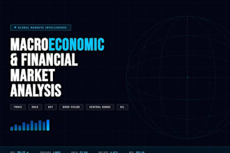 provide financial market research and economic analysis