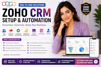 zoho CRM setup campaign creator developer marketing books one zoho form recruit