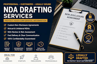 draft, review, and customize legally sound nda agreements