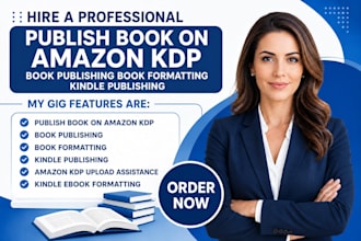 publish book on amazon KDP book publishing book formatting kindle publishing