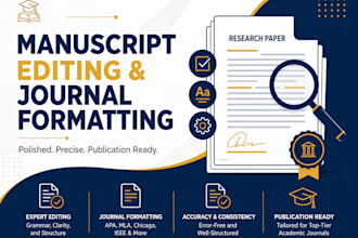 proofread and format your academic manuscript