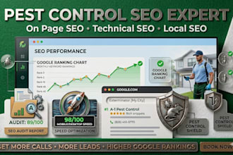 optimize your pest control business website onpage and technical SEO