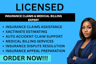 help with insurance claims,insurance appeals, xactimate estimates,claim disputes