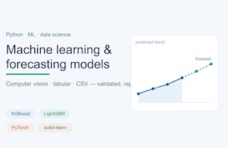 be your machine learning and data science expert