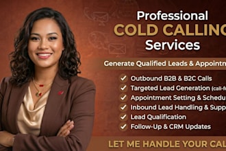cold calling, real estate, telemarketing,b2b lead generation, appointment setter