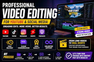 edit youtube videos and turn them into shorts for faster content growth