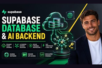 setup supabase database, custom domain, and API for your ai website