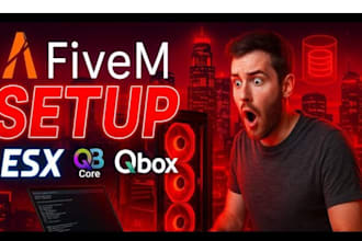 develop or fix your qbcore,esx,vmenu fivem server