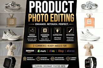 do product enhancement, clipping path and background removal