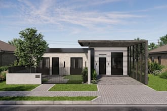 design photorealistic 3d interiors for residential and commercial spaces