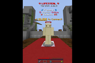 devlop a minecraft server for you best performance and affordable price
