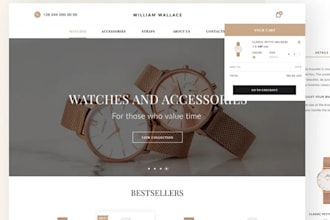 design jewelry website, jewelry shopify website, build ecommerce website shopify