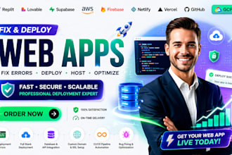 fix lovable deploy replit web app supabase aws cloud firebase dns vercel base44
