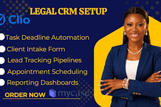 set up and automate lawmatics CRM for your law firm