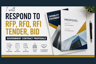 respond to rfp, rfq, rfi, tender, bid, government contract proposal