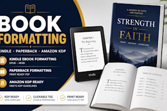 book formatting kindle ebook formatting and paperback amazon KDP