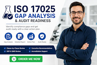 do iso 17025 gap analysis and audit readiness compliance