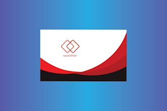 design a professional business card for your brand