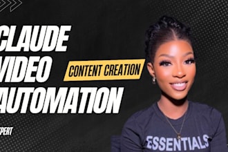 claude ai video editing, youtube automation, tiktok reel faceless video creation