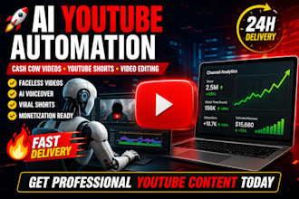 boost your youtube channel with ai videos  automation