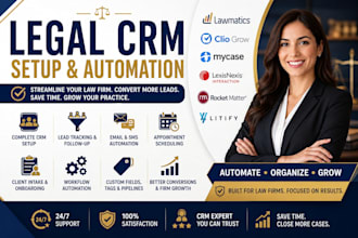 setup lawmatics clio CRM automation law firm expert mycase