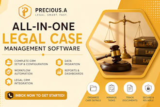 setup and automate lawmatics clio filevine and mycase for law firms