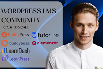 do wordpress buddyboss learnpress buddypress learndash youzify tutor lms