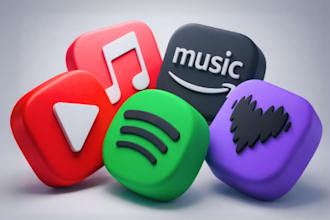 build music streaming bot, spotify bot, souncloud music bot, apple music bot