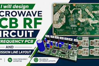 design microwave pcb rf circuit high frequency pcb and transmission line layout