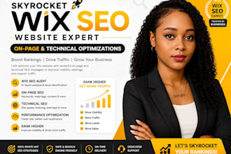 skyrocket wix SEO, website expert for onpage and technical optimizations