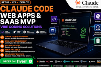 vibe code claude code ai app saas mvp web app ai application claude ai website