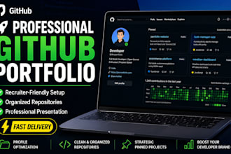 build a professional github portfolio that attracts recruiters