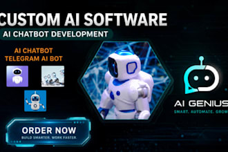 build python bot automation web scraping ai telegram discord bot